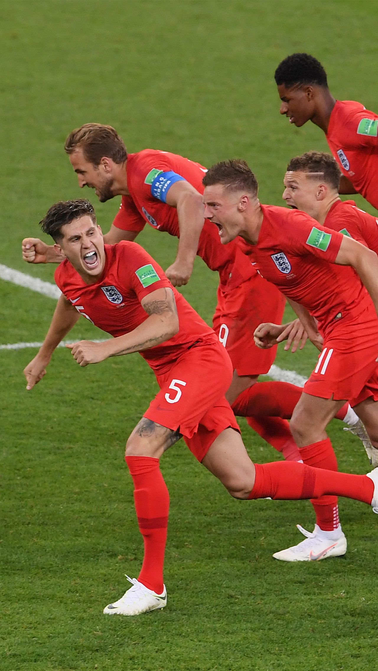 Англия — ЧМ-2018, победа над Колумбией 1:1 (4:3 пен.)