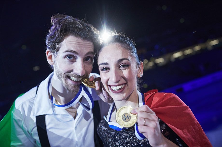 Сара Конти и Никколо Мачи — победители ЧЕ в парном катании