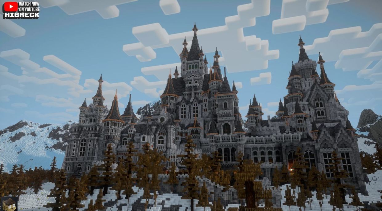 В Minecraft воссоздали копию замка леди Димитреску из Resident Evil Village  - Чемпионат