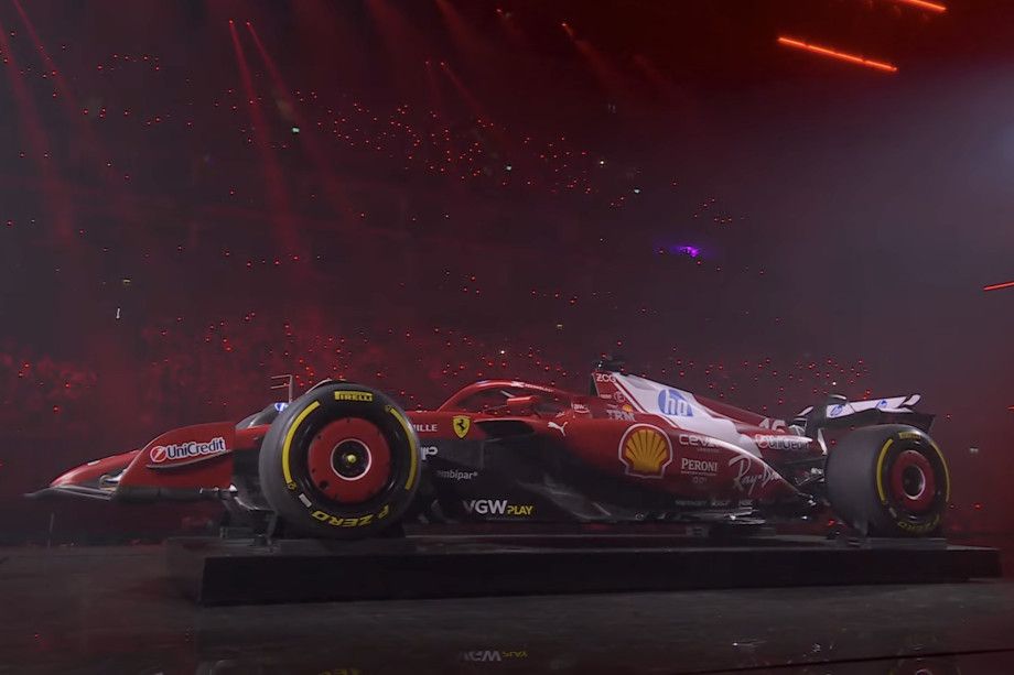 Обновлённая ливрея «Феррари»