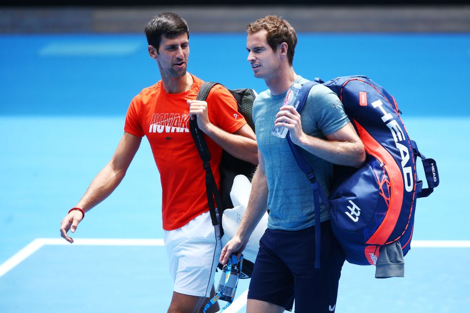 Новак Джокович и Энди Маррей на Australian Open — 2019 Новак Джокович и Энди Маррей на Australian Open — 2019