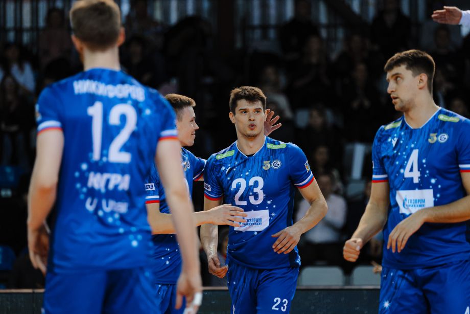 Игроки МВК «Газпром-Югра»