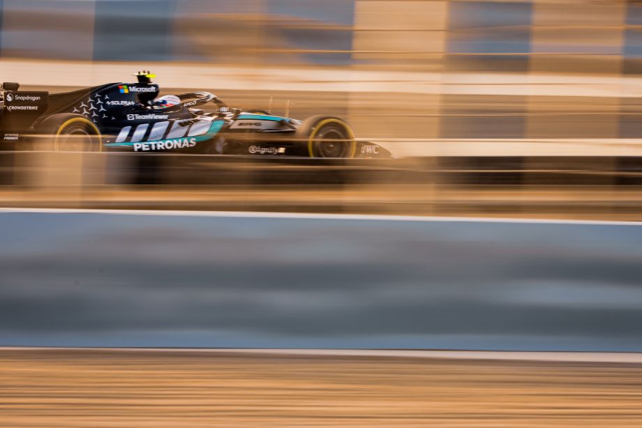 Андреа Кими Антонелли на тестах в Бахрейне