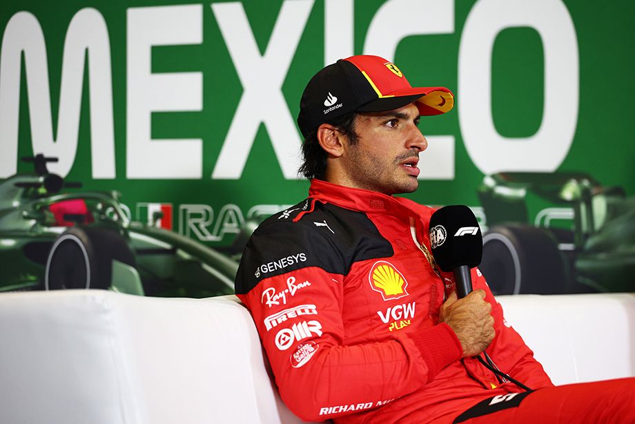 Карлос Сайнс на Гран-при Мексики