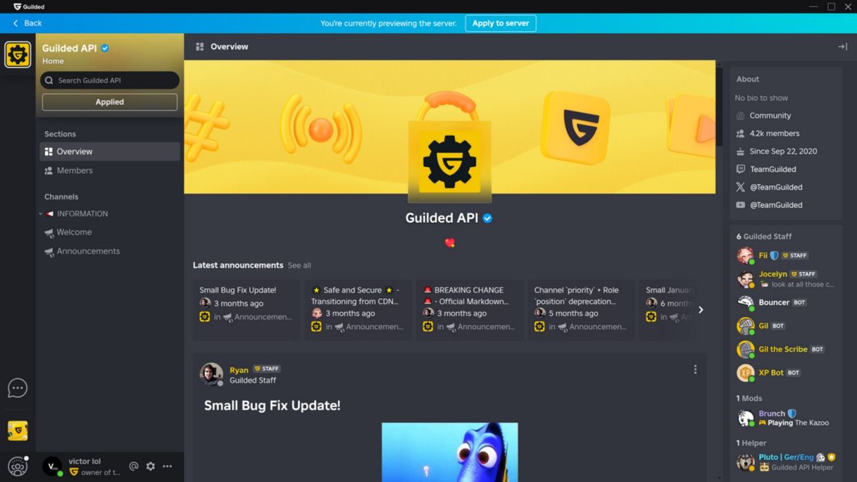 Guilded Guilded