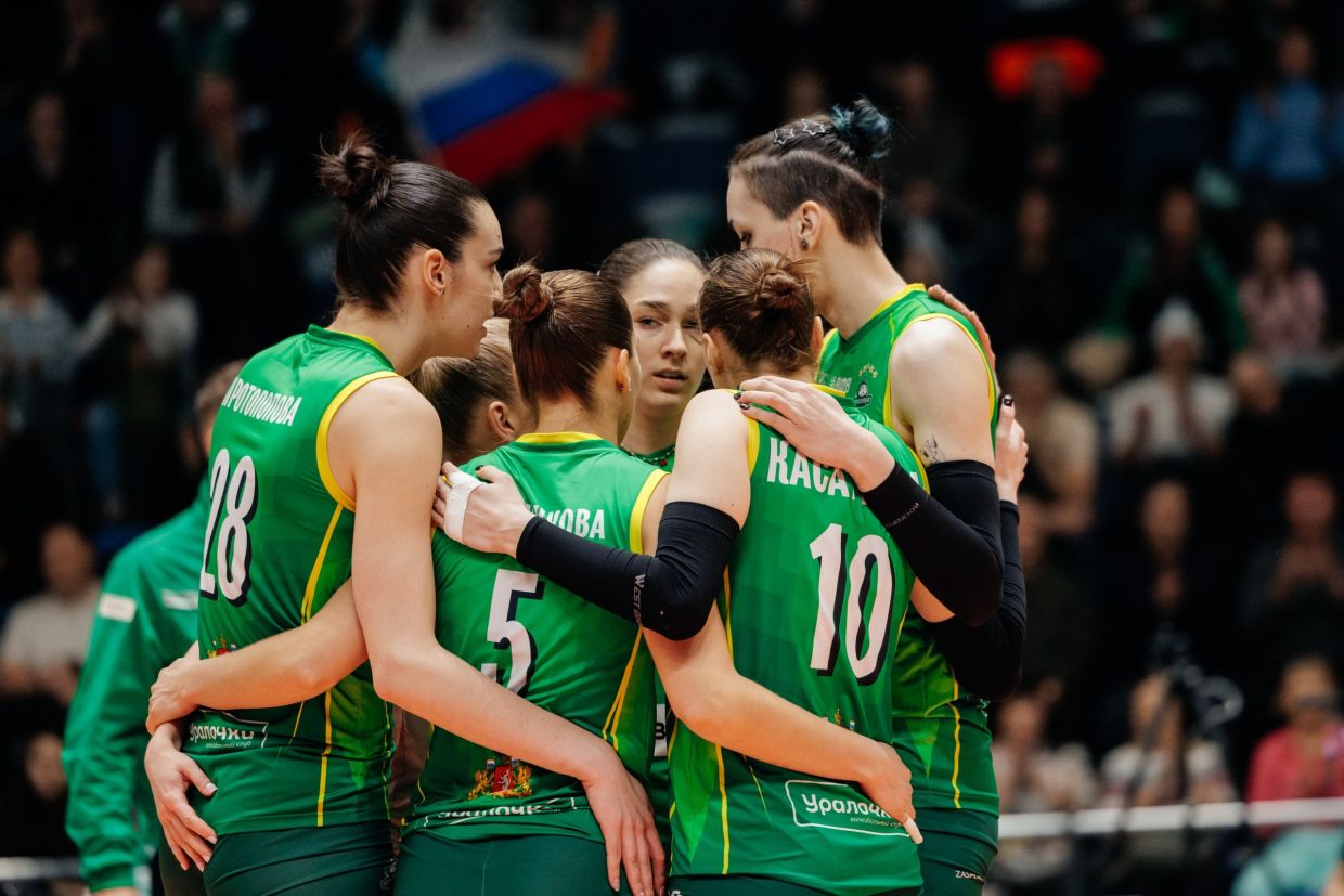 Волейболистки ЖВК &laquo;Уралочка-НТМК&raquo;