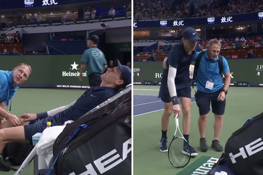 Янник Синнер снялся