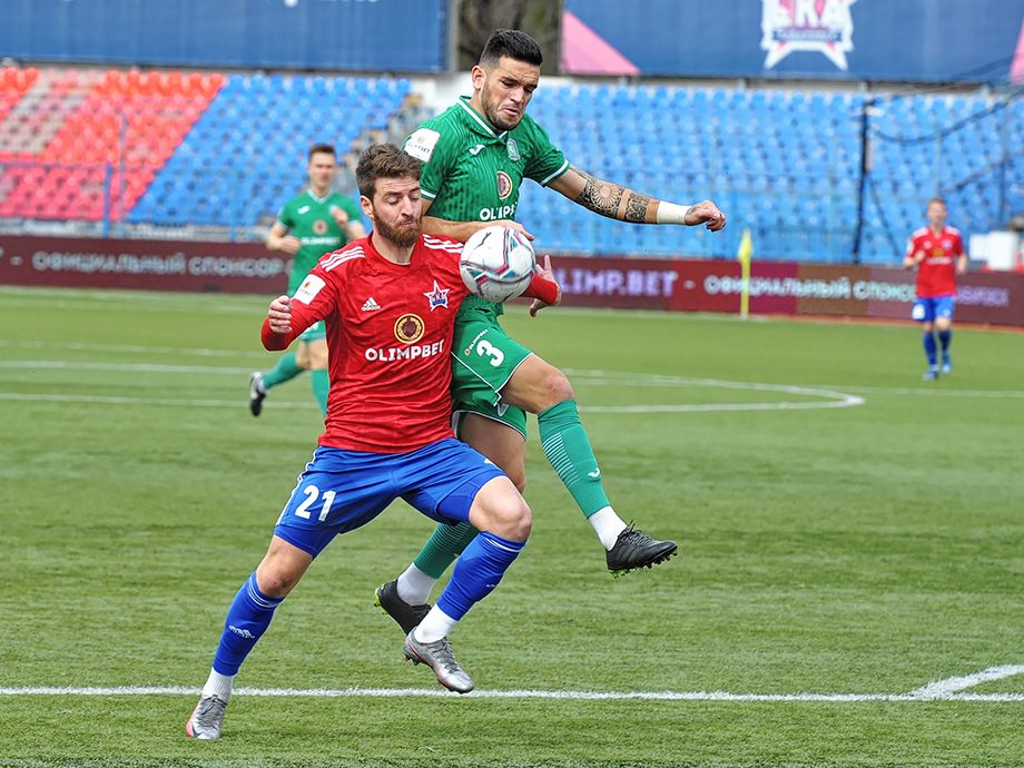 SKA-Khabarovsk - Tom - 2:0. In attack, one of the best FNL scorers Georgy Gongadze SKA-Khabarovsk - Tom - 2:0. In attack, one of the best FNL scorers Georgy Gongadze