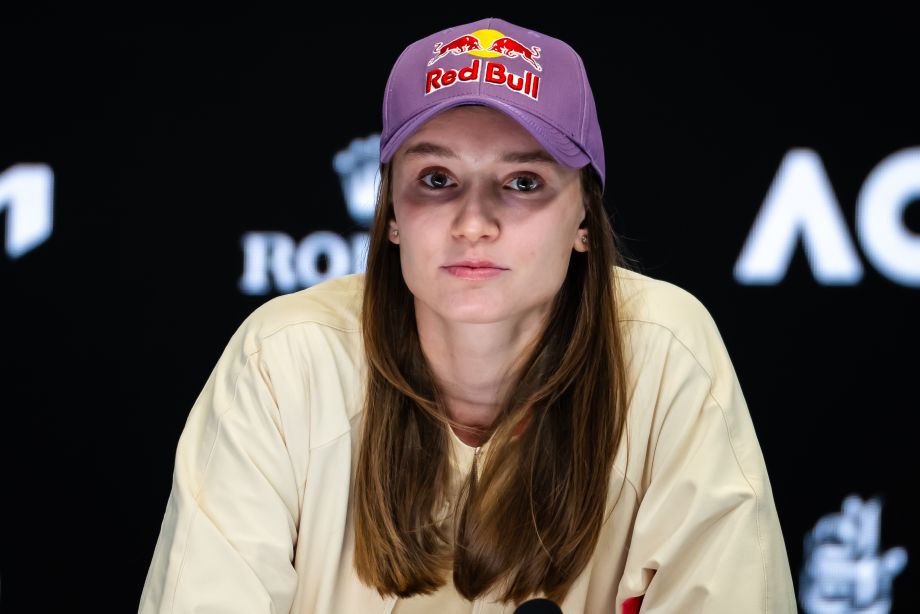 Елена Рыбакина на пресс-конференции перед Australian Open Елена Рыбакина на пресс-конференции перед Australian Open