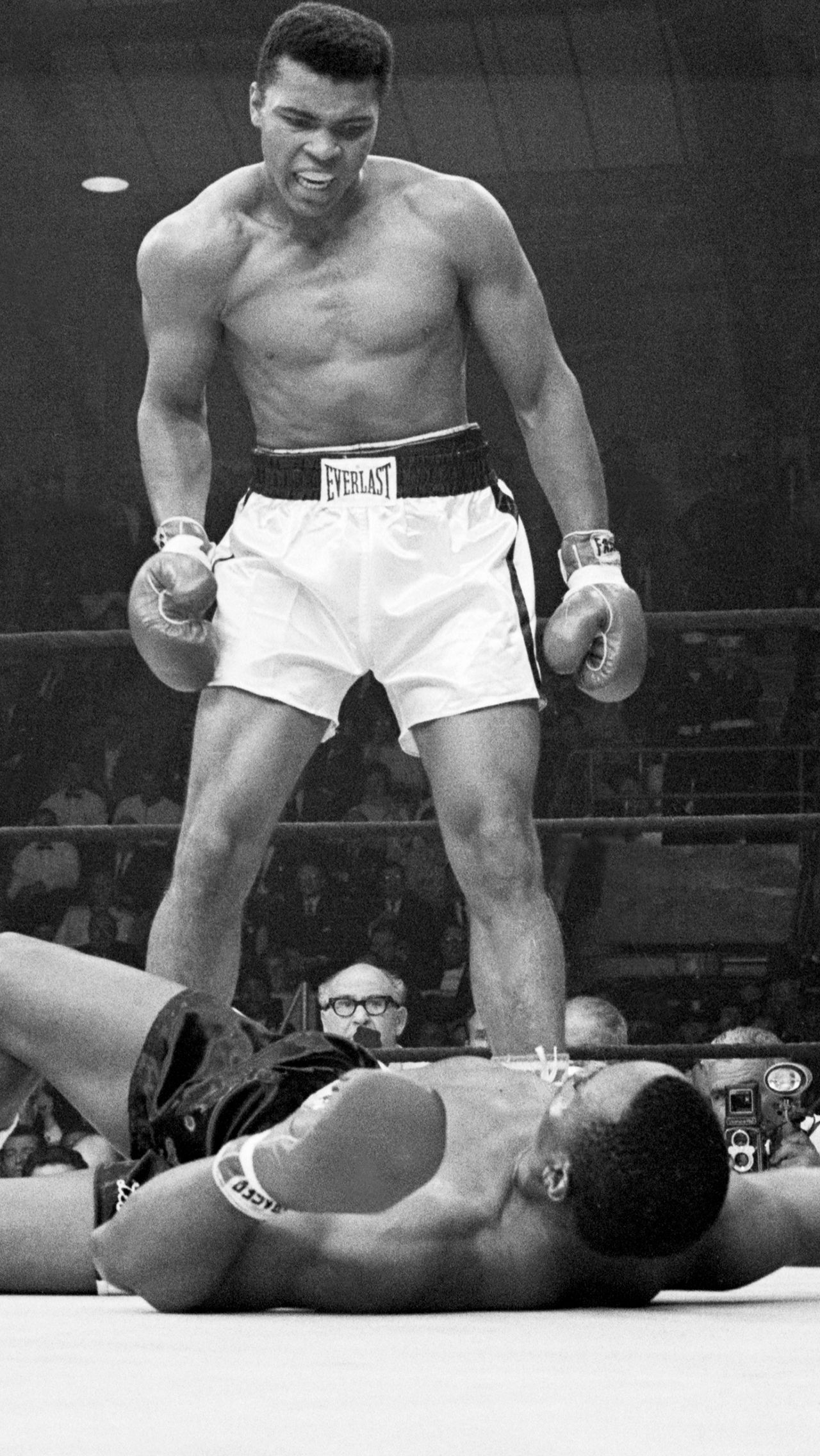 <b>Мохаммед Али:</b> <br/>
Чемпион ОИ-1960.<br/>
Чемпион мира по версии WBC и WBA в супертяжёлом весе.<br/>
Шестикратный обладатель звания «Боксёр года».<br/>
Лучший боксер десятилетия по версии журнала The Ring (1960-е).<br/>
Член Зала славы бокса и Международного зала боксёрской славы.<br/>
Спортсмен XX века по версии Sports Illustrated.
