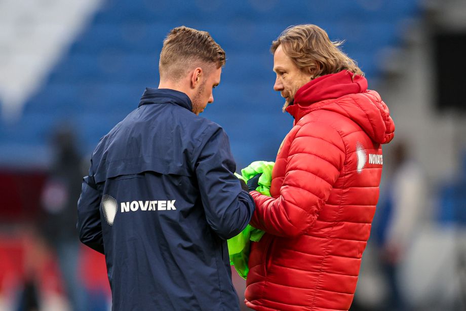 Максим Глушенков и Валерий Карпин