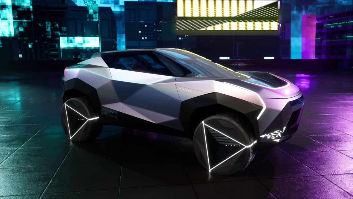 Nissan показал футуристический концепт Hyper Punk для художников и  инфлюенсеров - Чемпионат