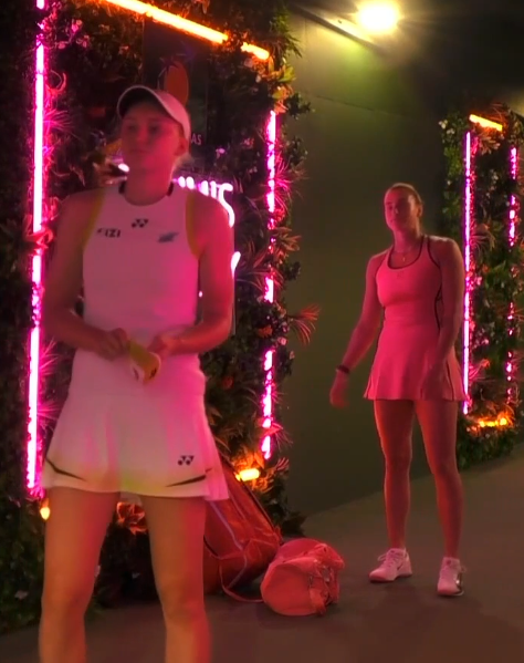 Елена Рыбакина и Арина Соболенко