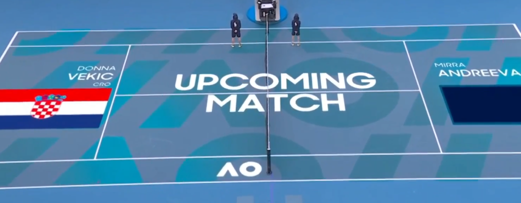 Корт матча Мирры Андреевой