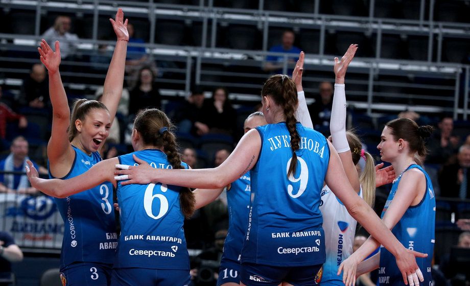 Игроки ЖВК «Динамо»