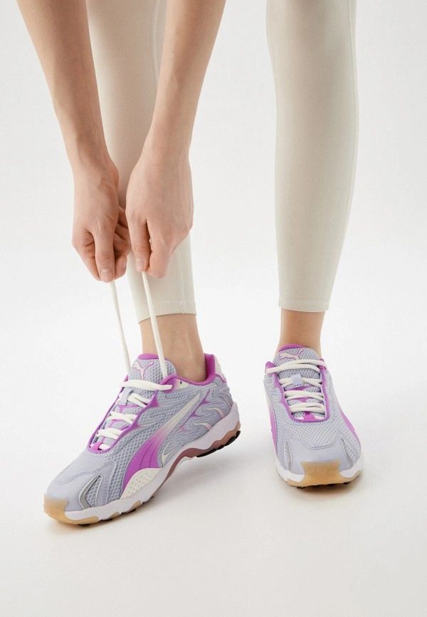 Кроссовки в нежных оттенках сиреневого и голубого (PUMA)