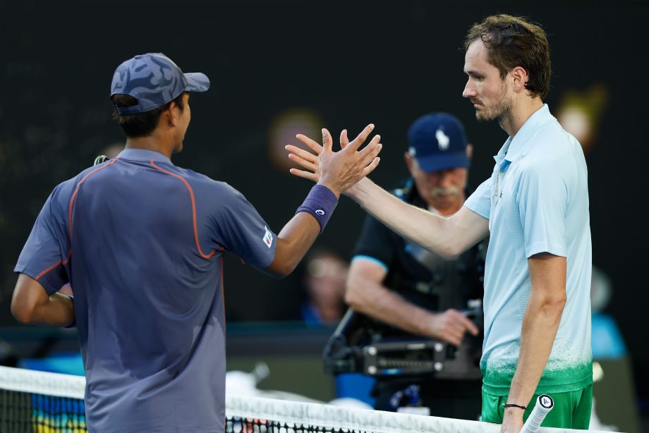 Даниил Медведев сделал оригинальный комплимент Касидиту Самрею на Australian Open Даниил Медведев сделал оригинальный комплимент Касидиту Самрею на Australian Open