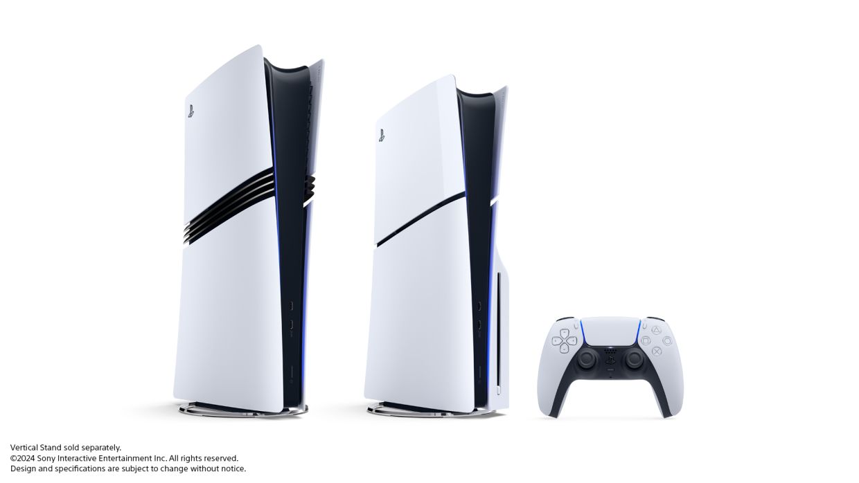 PS5 Pro (слева) и PS5 Slim (справа) PS5 Pro (слева) и PS5 Slim (справа)