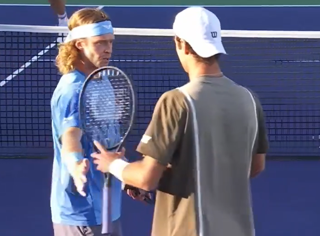 Андрей Рублёв и Карен Хачанов