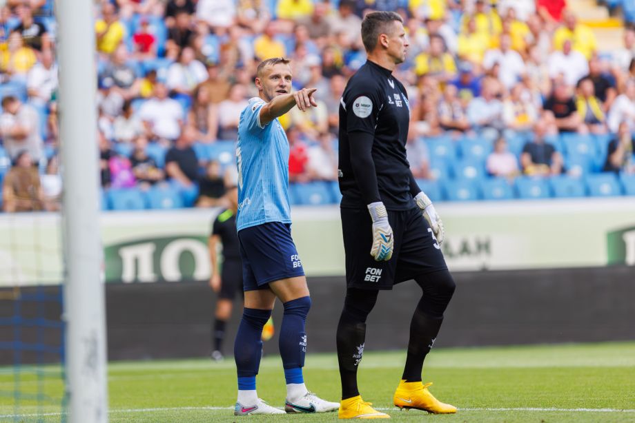 Сергей Божин (слева)