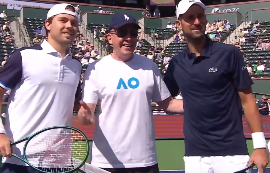 Александр Ковачевич и Новак Джокович