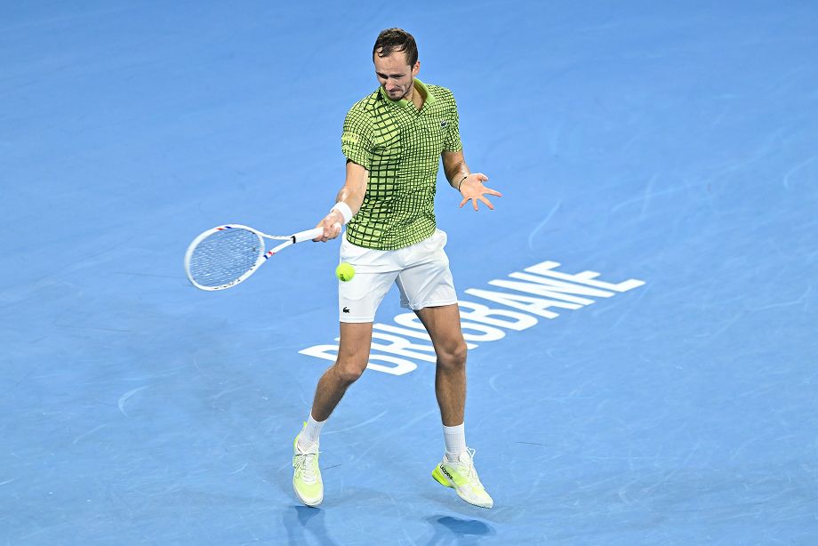 Даниил Медведев показал отличный теннис на турнире в Брисбене