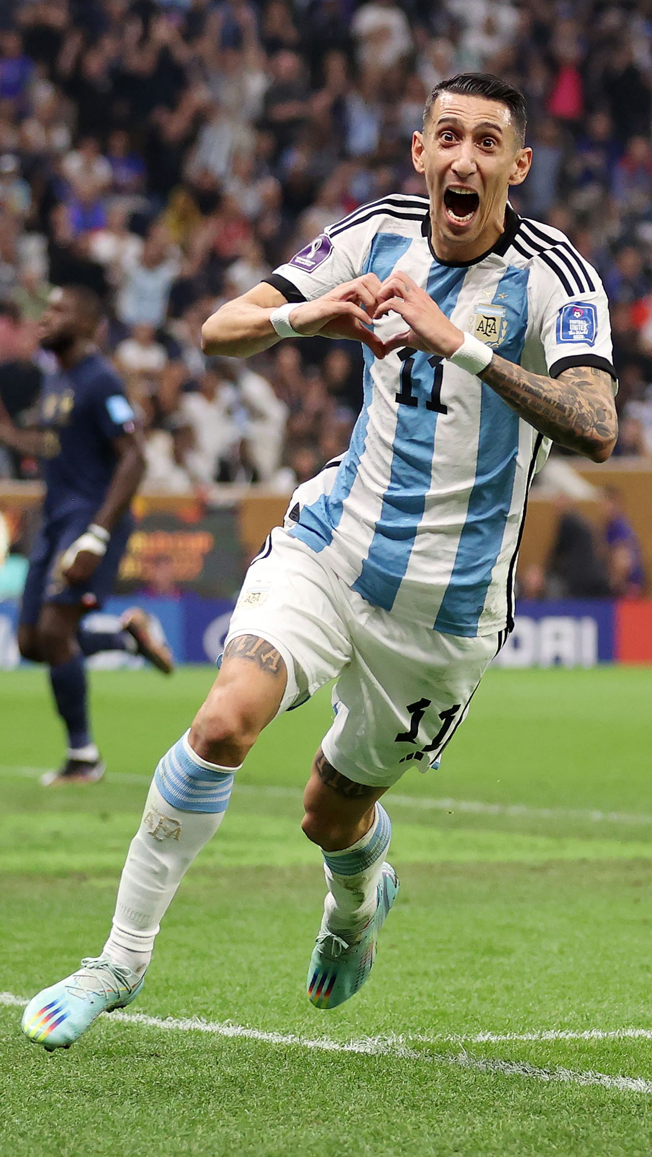 На 36-й минуте Аргентина удвоила счёт! Ди Мария завершил блестящую контратаку!