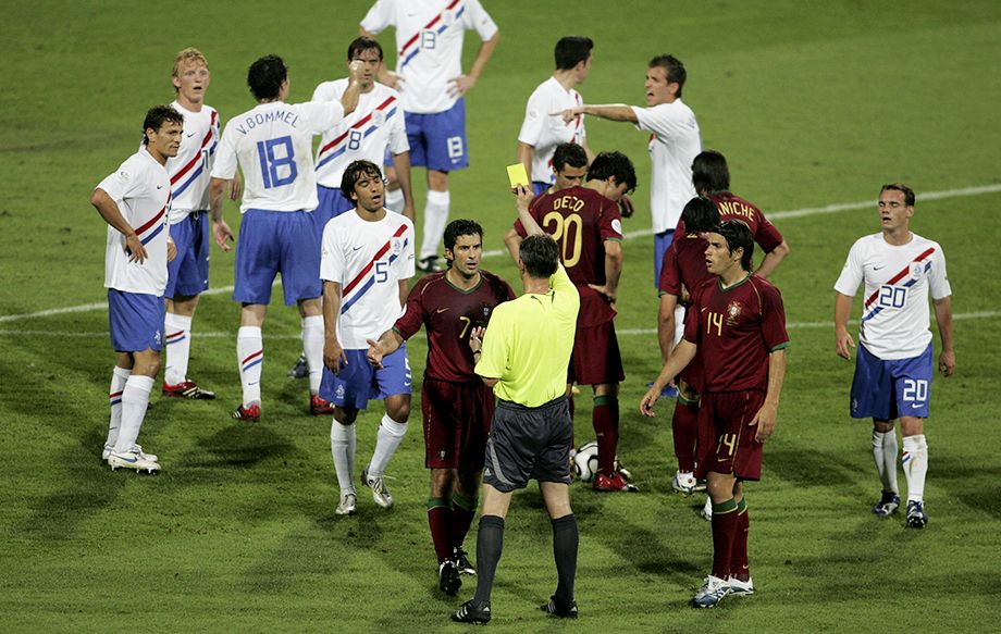 Holland v Portugal at the 2006 World Cup