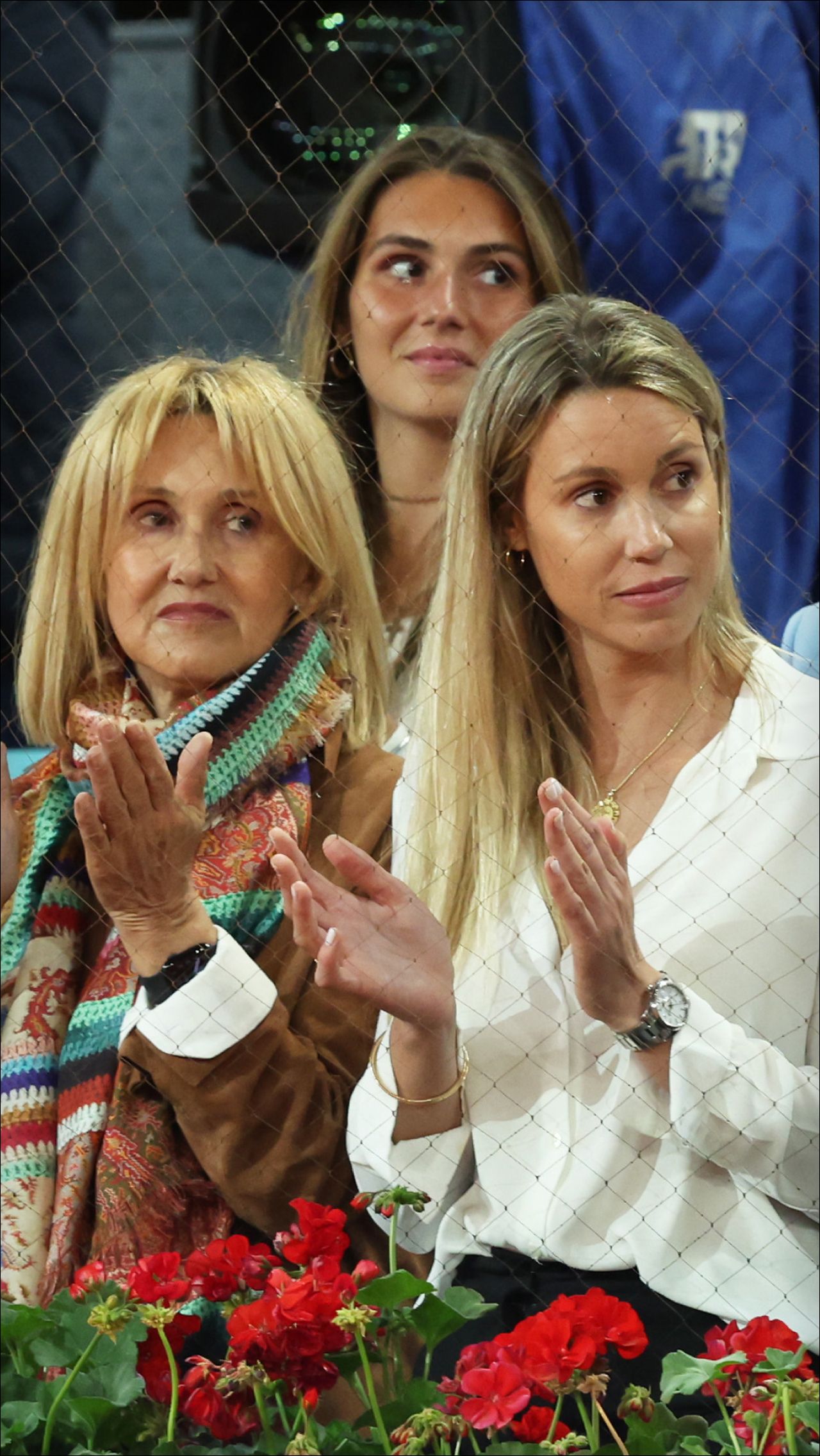 Ана Мария Парера и Мария Изабель Надаль, мама и сестра Рафаэля Надаля