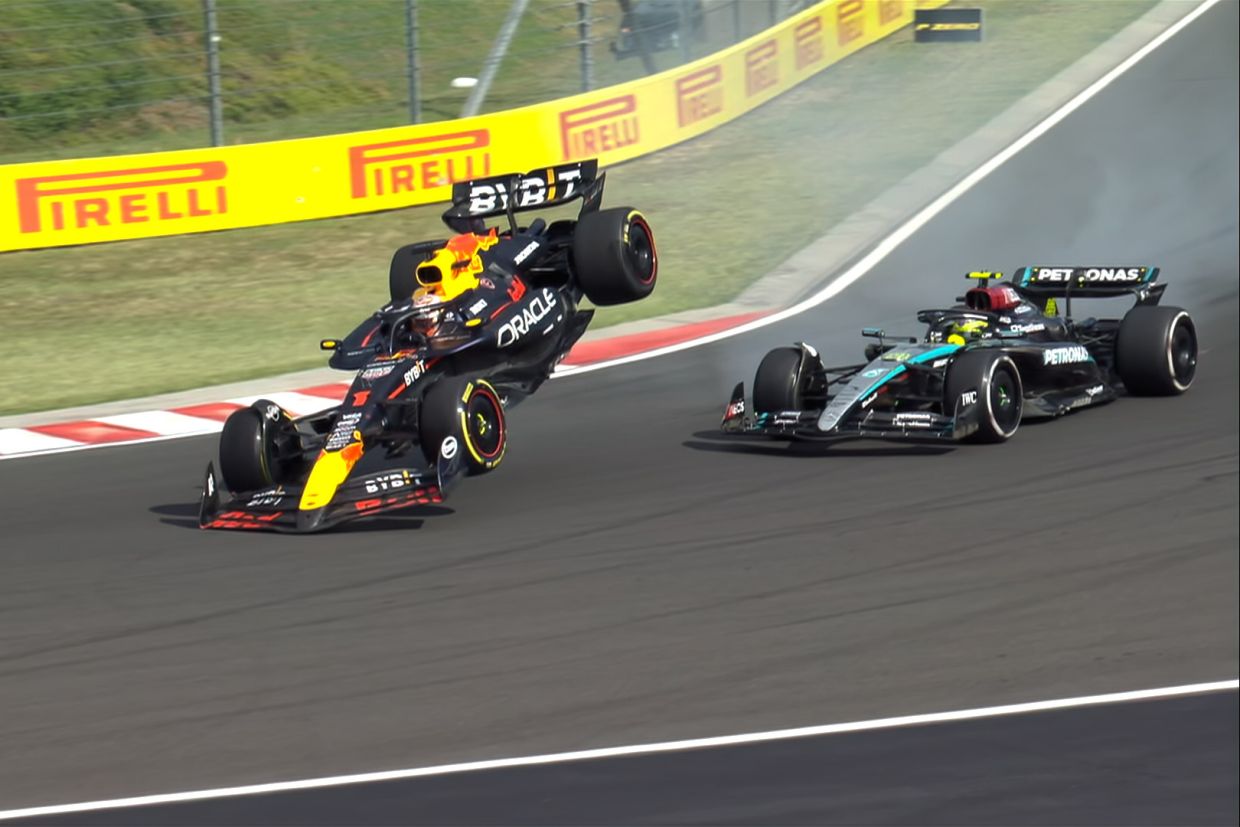 Столкновение Ферстаппена и Хэмилтона