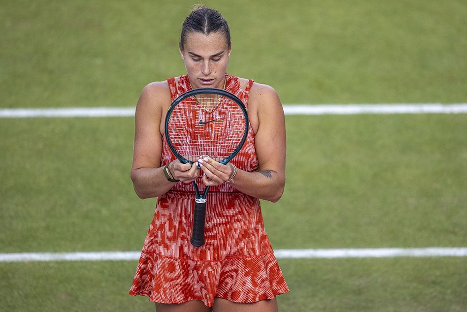 Арина Соболенко на турнире WTA-500 в Берлине в 2024 году