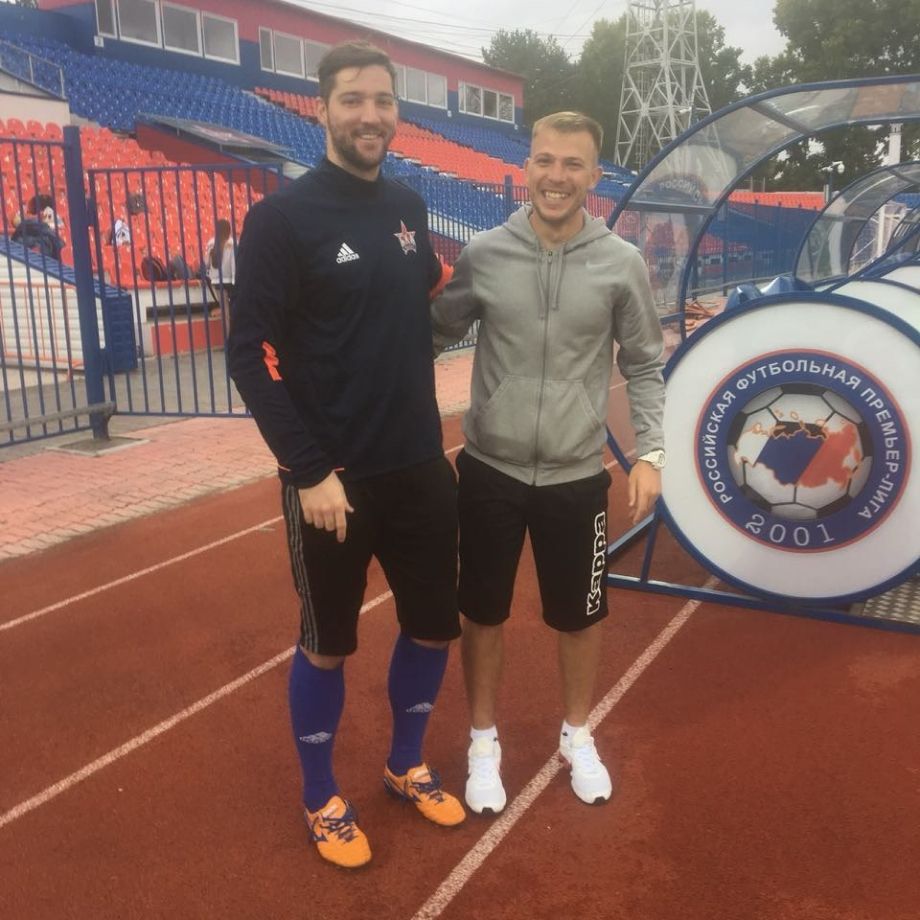 Александр Мельников и Александр Довбня