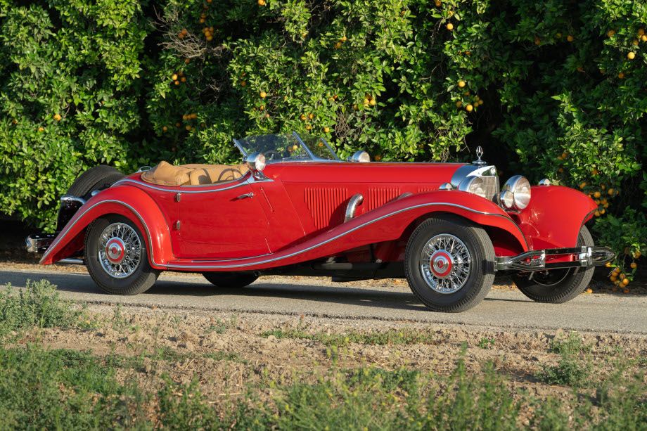 Mercedes-Benz 500 K Special Roadster 1935 года
