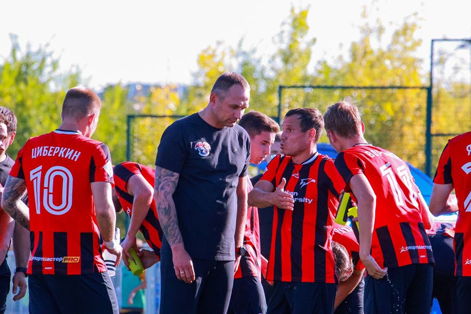 Сергей Рыжиков на тренировке «Сокола»