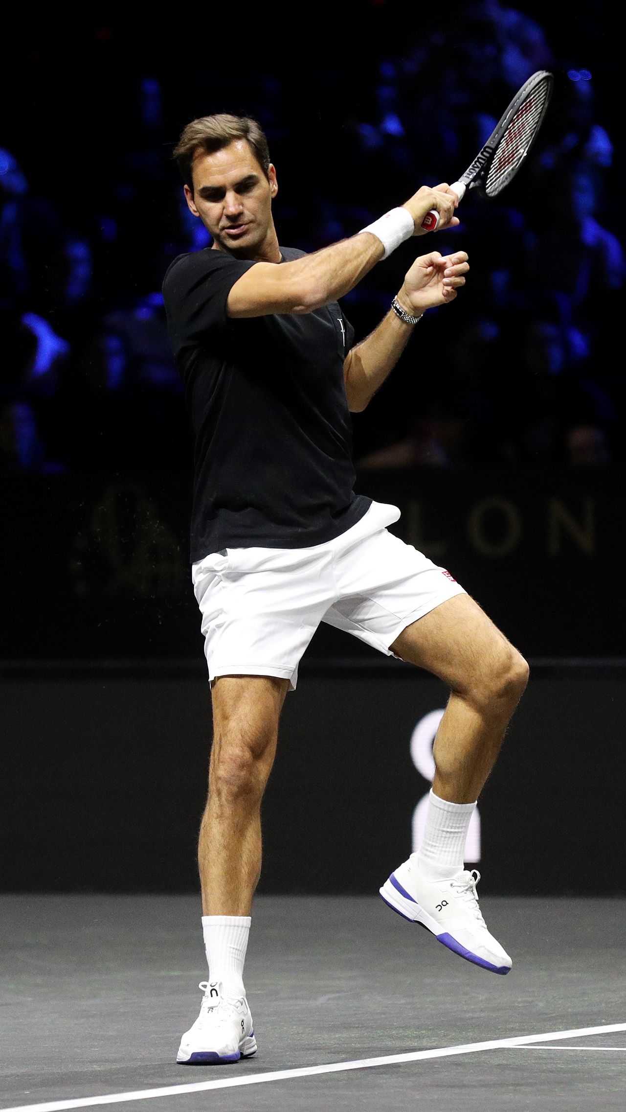 Солнечный день в Лондоне предзнаменовал великий финал. Роджер Федерер готовился к матчу с Джеком Соком и Фрэнсисом Тиафо вместе с Рафаэлем Надалем.
