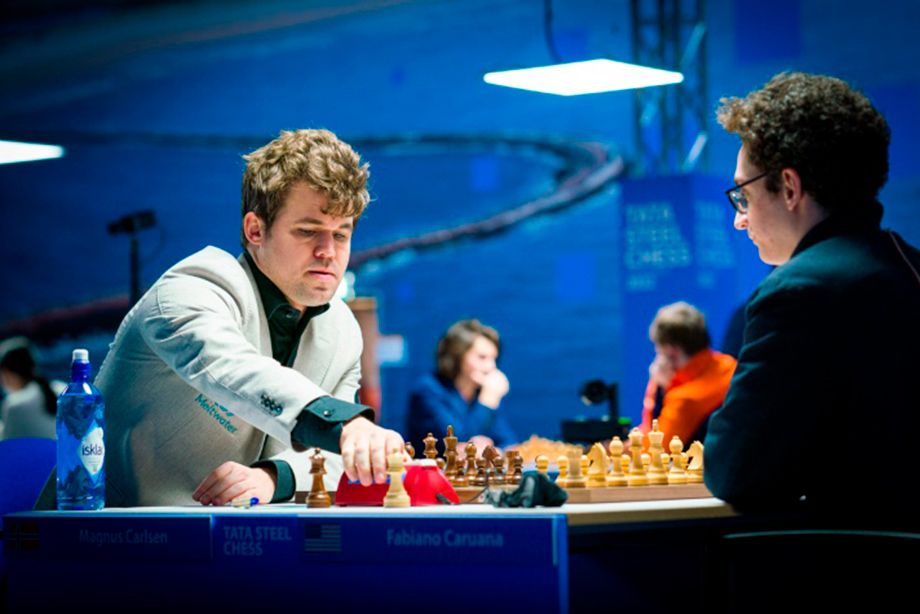 Магнус Карлсен и Фабиано Каруана