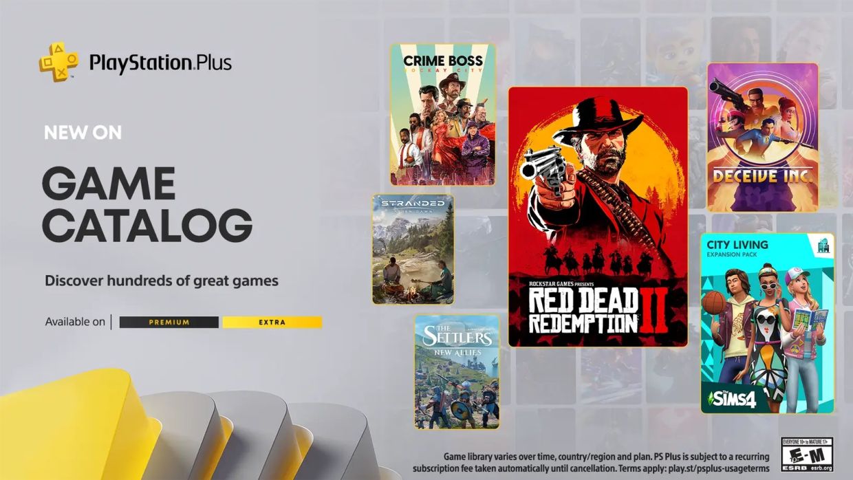 Бесплатные игры PS Plus в мае 2024 года: Red Dead Redemption 2, Watch Dogs  The Sims 4 City Living и другие - Чемпионат