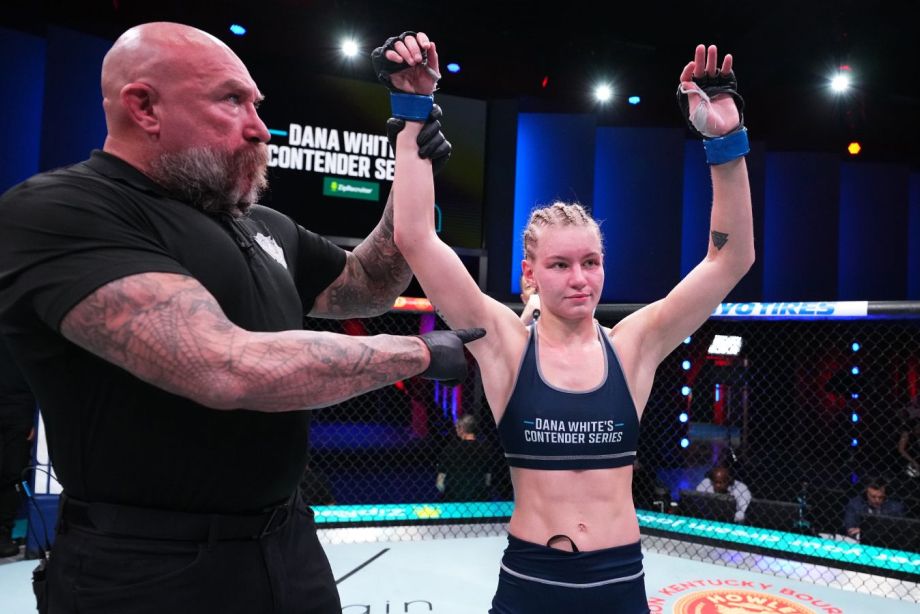 Виктория Дудакова на Dana White Contender Series