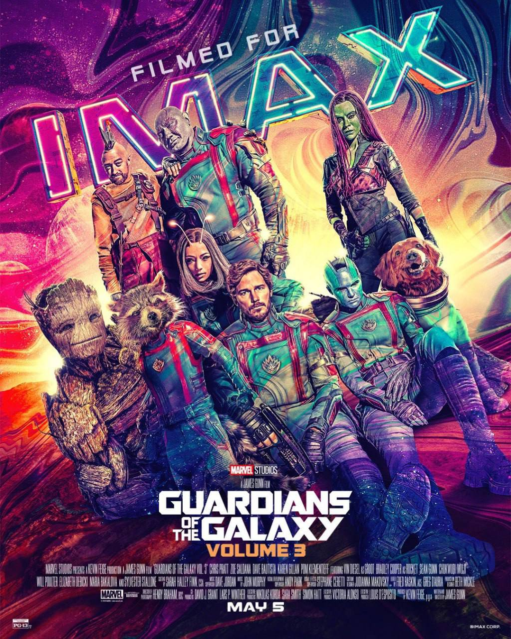 Guardians of the Galaxy Vol. 3 Постер. Стражи Галактики Vol 2.