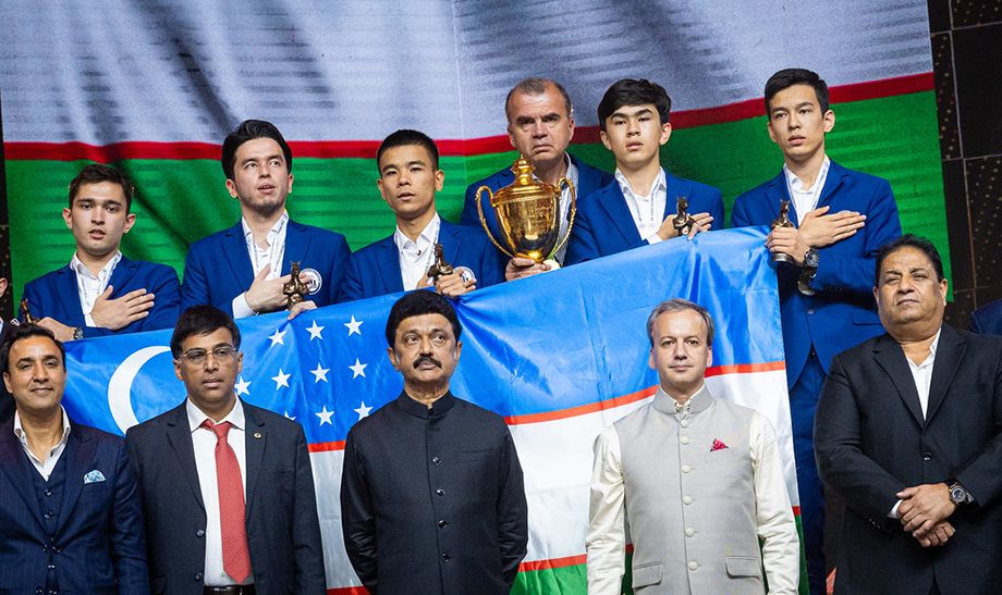 Chennai Chess Olympiad Uzbekistan