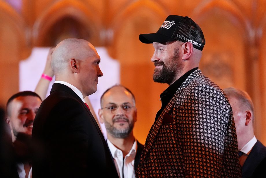 Александр Усик и Тайсон Фьюри