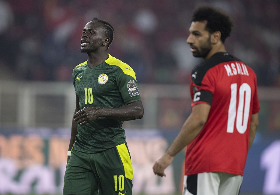 Садио Мане и Мохамед Салах в финале Кубка Африки — 2021