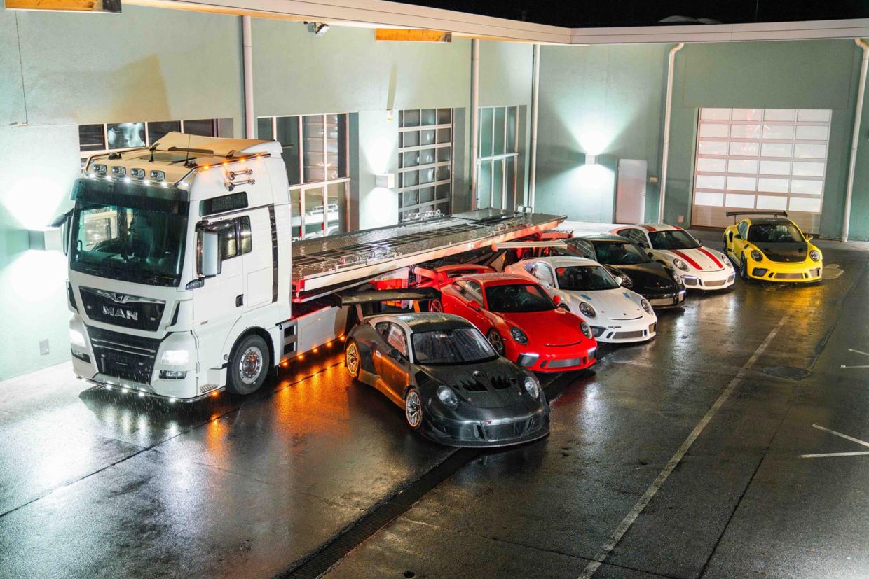Коллекция автомобилей Porsche Александера Зерде