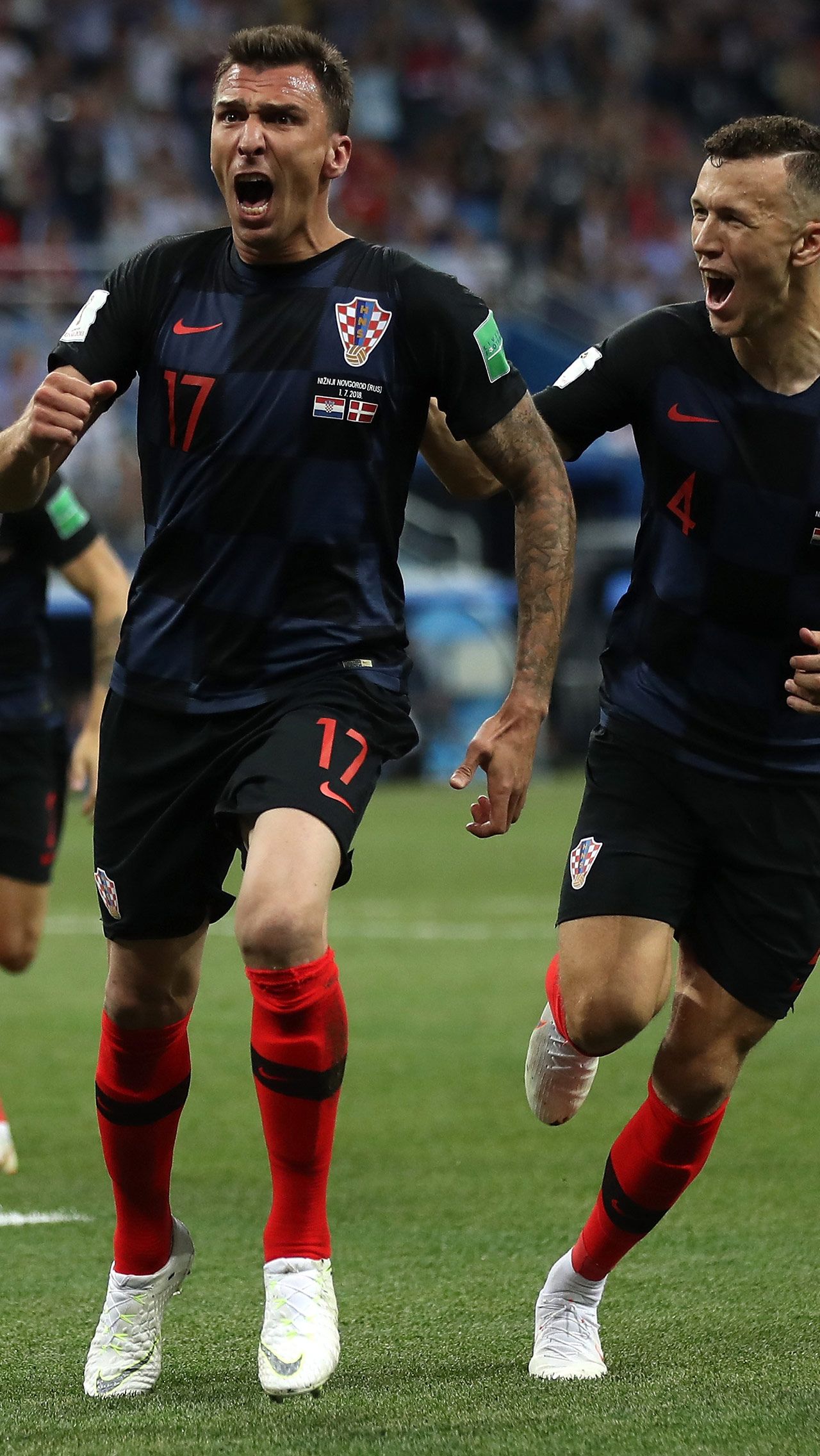 Хорватия — ЧМ-2018, победа над Данией 1:1 (3:2 пен.)