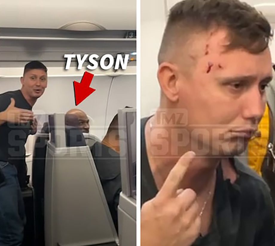 Майк Тайсон напал на пассажира на борту самолёта, что ему грозит, кто виноват