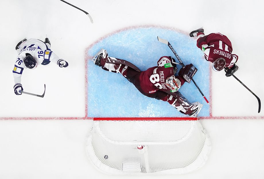 Латвия — Финляндия — 1:2, чемпионат мира по хоккею 2022 года, обзор матча, авторы голов