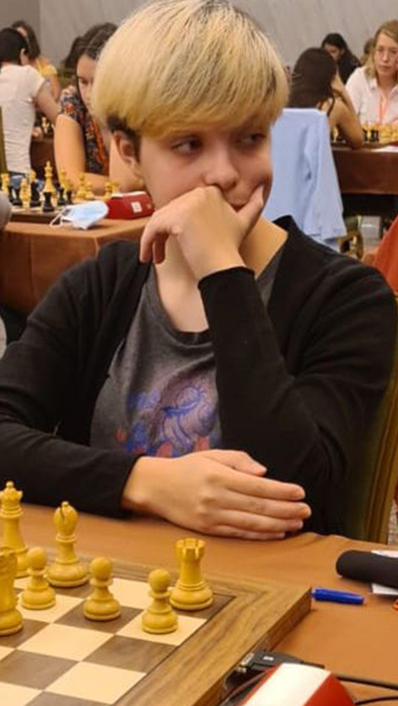 Александра Мальцевская, Россия — Польша (шахматы)