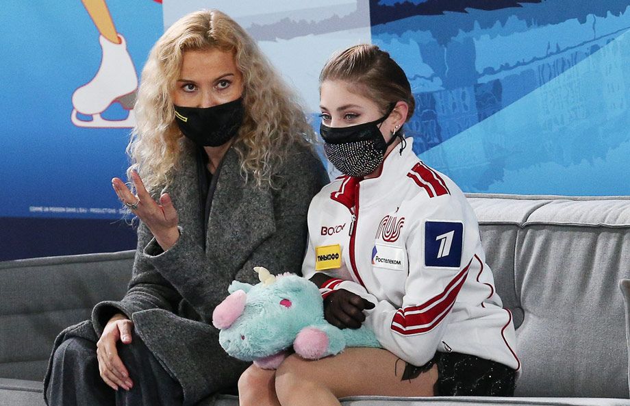 Алёна Косторная и Этери Тутберидзе