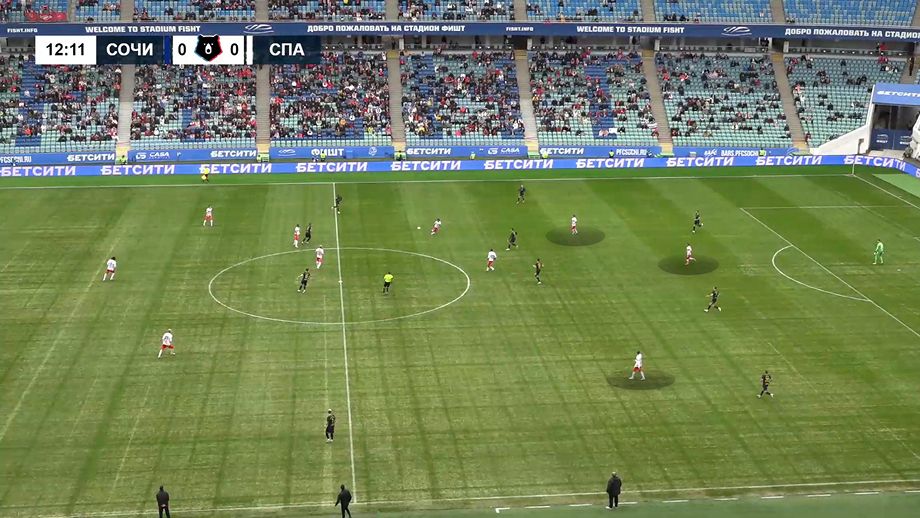 После отбора тройка нападающих «Спартака» готова атаковать из хороших позиций