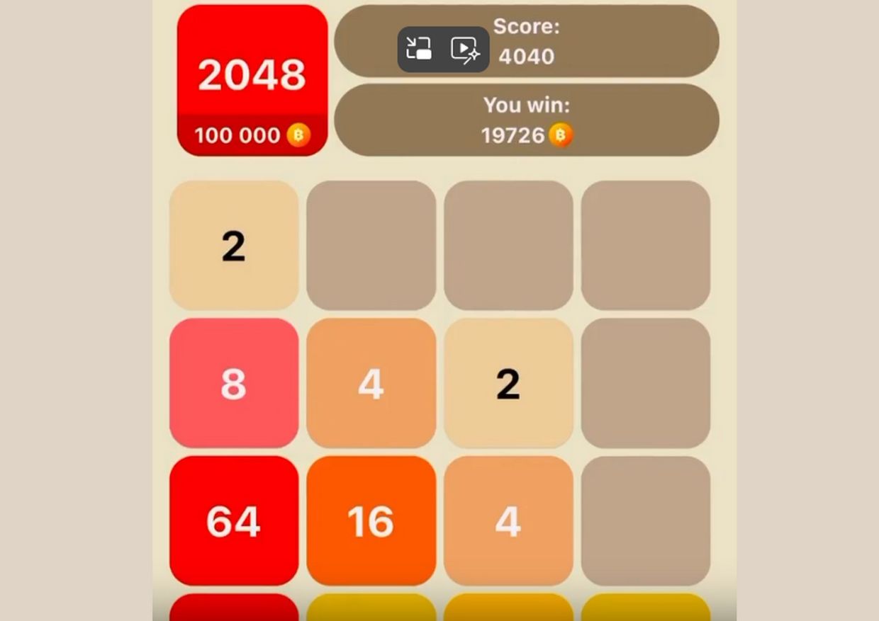 Bcoin 2048
